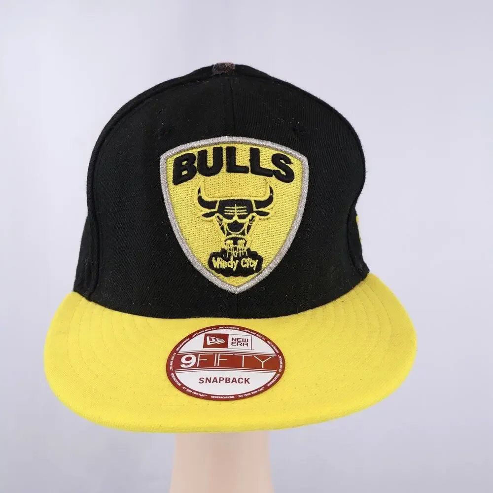 New Era Chicago Bulls Windy‎ City Hardwood Classics 9FIFTY Snapback Hat